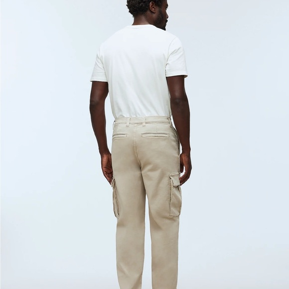 NEW WITH TAGS Madewell Pale Pewter Straight Cargo Pant: COOLMAX® Edition 32 x 32 - Picture 4 of 11